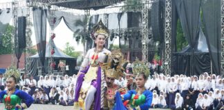 Tari Gedruk Jadi Simbol Kreativitas di Hari Jadi ke-115 Pemkab Jombang
