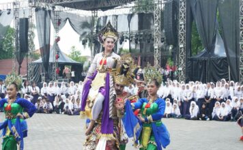 Tari Gedruk Jadi Simbol Kreativitas di Hari Jadi ke-115 Pemkab Jombang