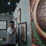 Kaligrafi karya santri SAKAL Denanyar di MINHA Tebuireng Jombang./bongkah.id/Karimatul Maslahah/