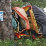 truk yang terlibat lakalantas tunggal di Mojowarno, Jombang./bongkah.id/Karimatul Maslahah/