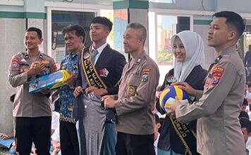 Peringatan Sumpah Pemuda Jadi Momentum Pengukuhan Pelajar Duta Kamtibmas SMAN 1 Kutorejo