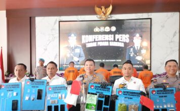 Polresta Mojokerto Bongkar Jaringan Sabu Lapas, Dua Kurir Diringkus, BB 1 Kg Senilai Rp1,3 Miliar