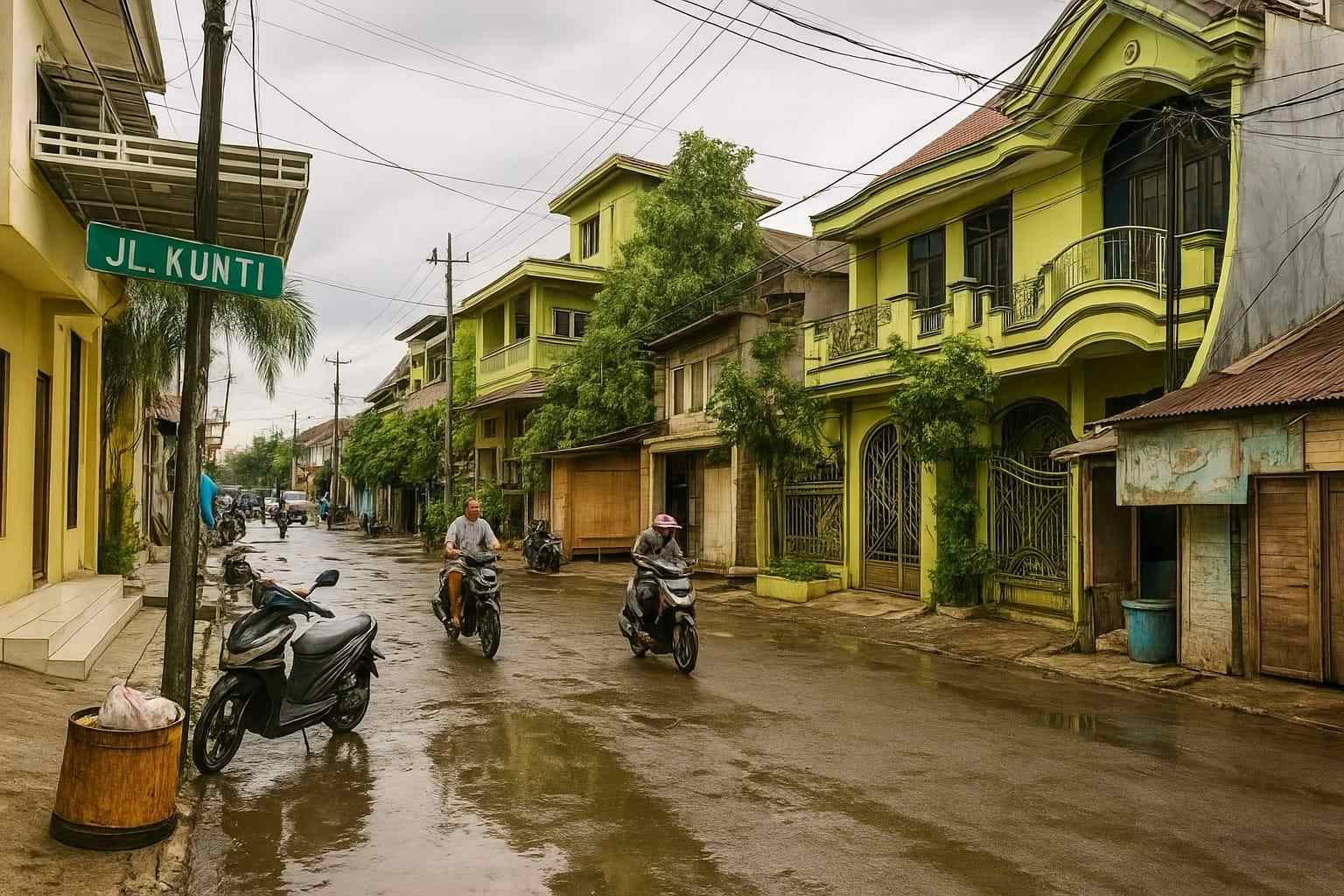 Jl. Kunti terkena stigma sebagai kampung narkoba di Surabaya.