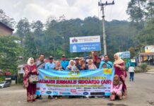 Aliansi Jurnalis Sidoarjo Rayakan Family Gathering di Kaki Gunung Welirang
