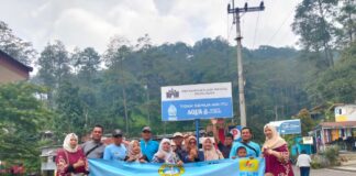 Aliansi Jurnalis Sidoarjo Rayakan Family Gathering di Kaki Gunung Welirang