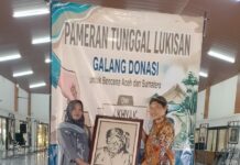 Lukisan Pasir Akhyak Menyalakan Kepedulian untuk Korban Banjir Sumatera