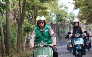 Dari Vespa Tua hingga Tugas Baru AKBP Andy Yudha Pranata Jabat Kapolres Mojokerto