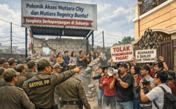 Tata Ruang Sidoarjo Picu Polemik antara Perumahan Mutiara City–Mutiara Regency