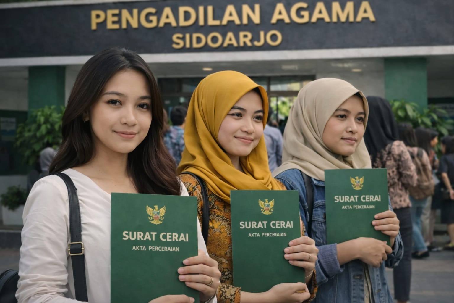 Semakin banyak wanita yang mengajukan gugat cerai.