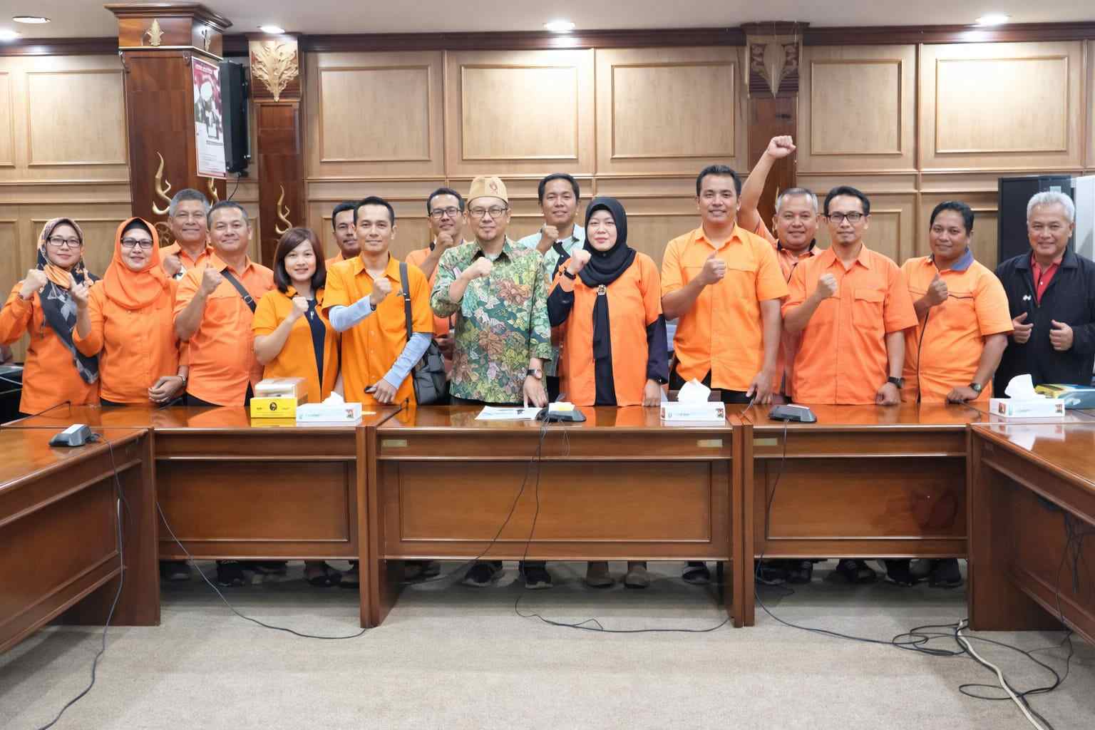Pedalindo Sidoarjo usai dengar pendapat dengan Ketua DPRD Sidoarjo, Rabu (25/2/2026) sore.