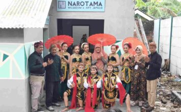 Museum Seni Budaya Narotama, Sidoarjo, Dibangun Gotong Royong Masyarakat