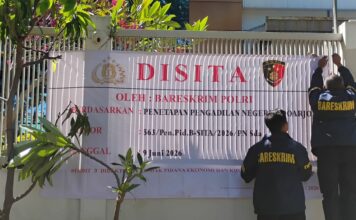 Bareskrim Polri menyita seluruh fasilitas PT SJU di Sidoarjo yang diduga mengolah emas dari tambang ilegal.