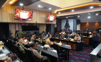 Wabup Mojokerto Moch. Rizal Octavian buka gladi kesiapsiagaan Karhutla dan laka air sekaligus luncurkan inovasi Tangguh Rek dan Mojo Mandala.