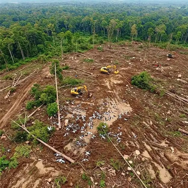 Kondisi hutan Papua