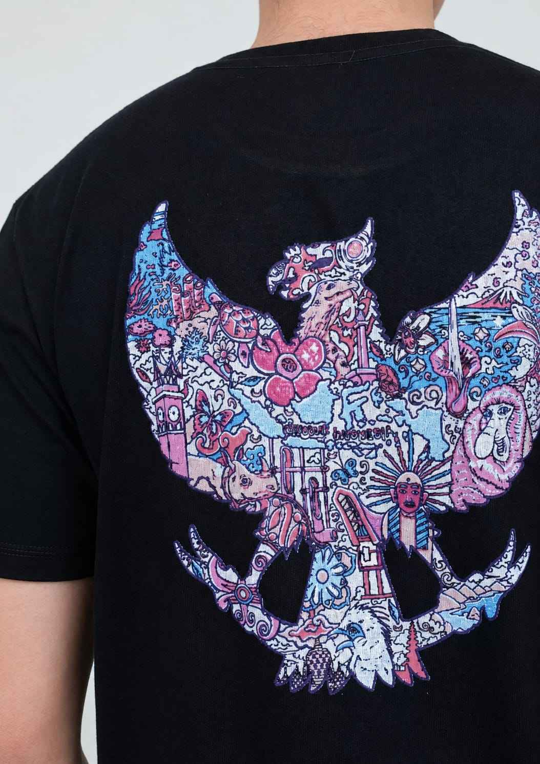 Lambang Garuda Pancasila untuk atribut kaos.
