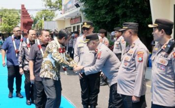 MKD DPR RI Kunjungi Polres Mojokerto Kota, Sosialisasikan Etika Anggota DPR dan TNKB