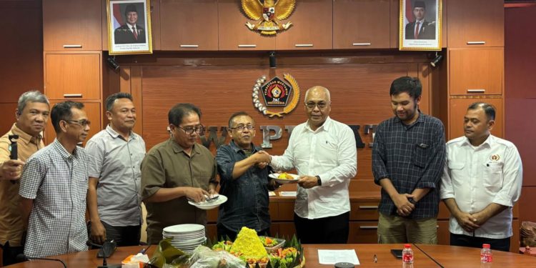 Ketua Umum PWI, Akhmad Munir secara resmi meluncurkan website PWI.or.id di Kantor PWI Pusat, Jakarta, Kamis (1/10/2026).